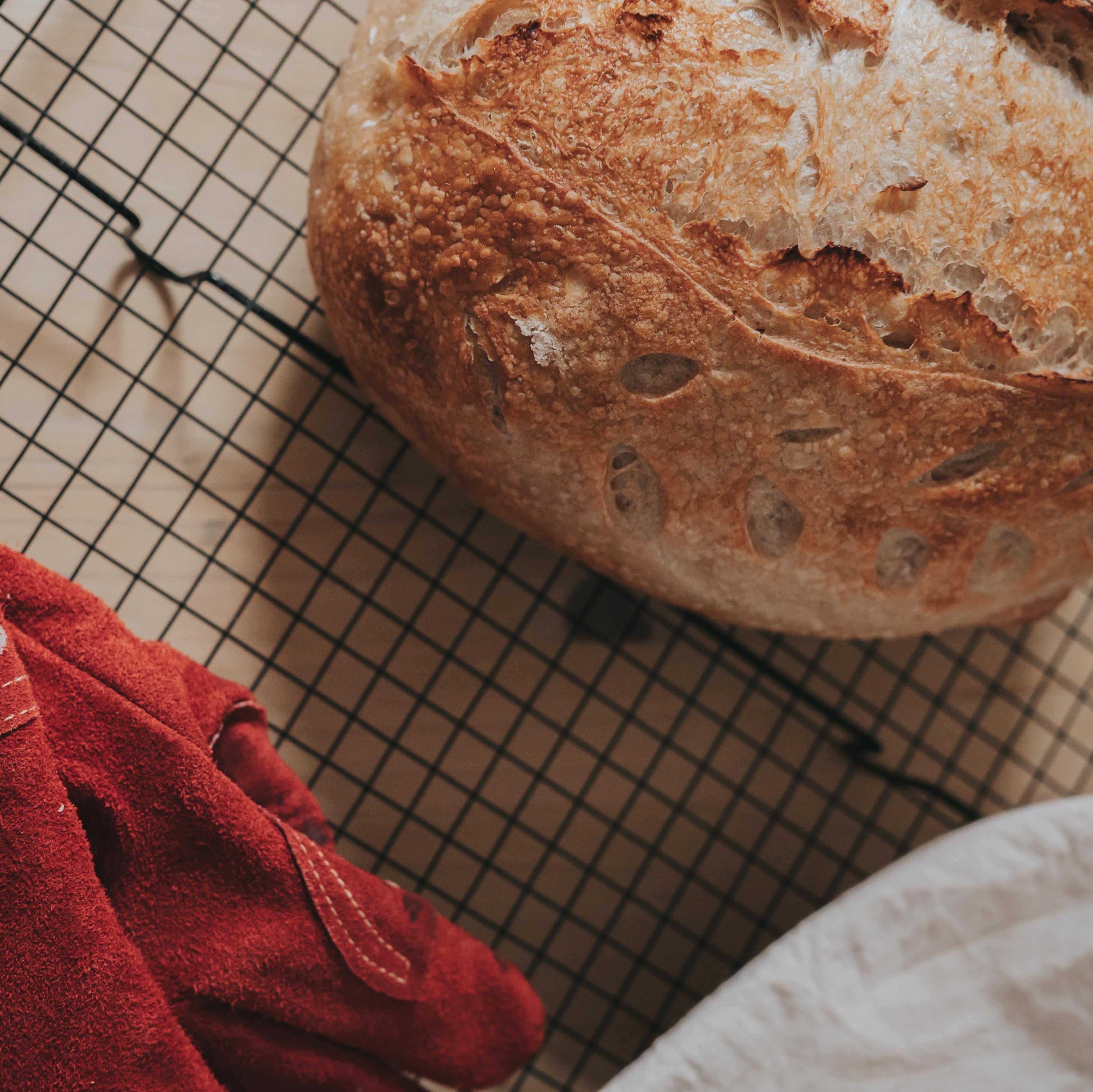 Handmade, naturally fermented sourdough bread